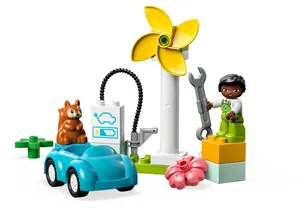 Lego 10985 DUPLO   Windrad und Elektroauto