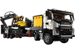 Lego 42175 Technic   Volvo FMX LKW mit EC230 Electric Raupenbagger