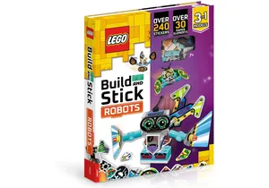 Produktbild von Lego 5007895   Buch Build and Stick: Robots