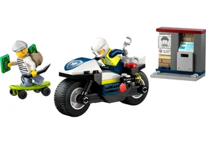Lego 60455  City  Verfolgungsjagd mit dem Polizeimotorrad