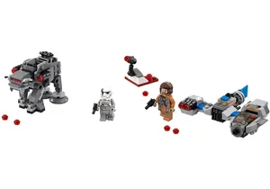 Lego 75195  Star Wars  Ski Speeder vs. First Order Walker Microfighter