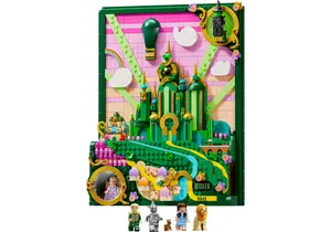Lego 75685  Wicked  Emerald City Wandkunst