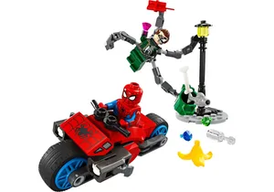 Lego 76275  Spider-Man  Motorrad-Verfolgungsjagd: Spider-Man vs. Doc Ock