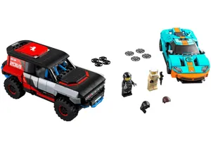 Lego 76905  Speed Champions  Ford GT Heritage Edition und Bronco R