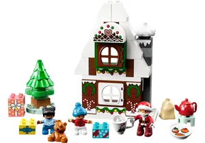 Lego 10976 DUPLO   Lebkuchenhaus mit Weihnachtsmann