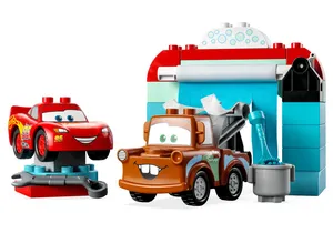 Lego 10996 DUPLO Disney Cars  Lightning McQueen und Mater in der Waschanlage