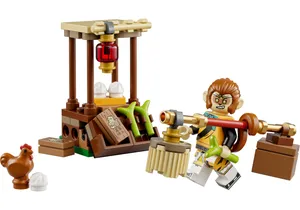 Lego 30656  Monkie Kid  Monkey Kings Markt