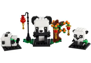 Lego 40466 BrickHeadz   Pandas fürs chinesische Neujahrsfest
