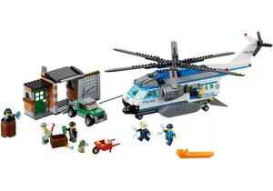 Lego 60046  City  Verfolgung mit dem Polizei-Hubschrauber
