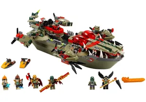 Lego 70006  Legends of Chima  Craggers Croc-Boot Zentrale