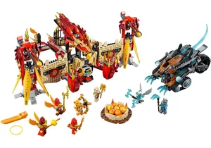 Lego 70146  Legends of Chima  Phoenix Fliegender Feuertempel