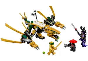 Lego 70666  Ninjago  Goldener Drache