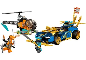 Lego 71776  Ninjago  Jays und Nyas Rennwagen EVO