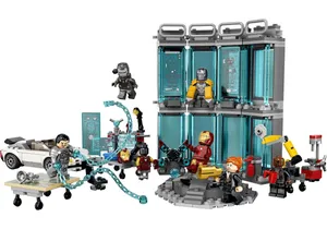 Lego 76216  Marvel The Infinity Saga  Iron Mans Werkstatt