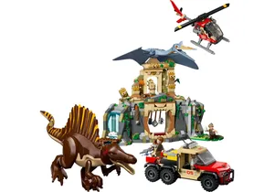 Lego 76976  Jurassic World  Spinosaurier & Quetzalcoatlus: Hubschrauber-Einsatz