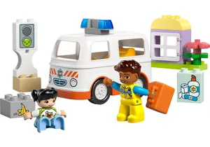 Lego 10447 DUPLO   Rettungswagen mit Fahrer