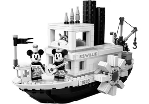 Produktbild von Lego 21317 Ideas   Steamboat Willie