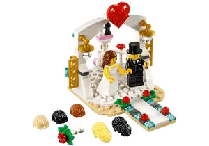Produktbild von Lego 40197    Minifiguren-Hochzeits-Set 2018