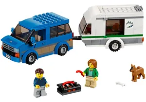 Lego 60117  City  Van & Wohnwagen