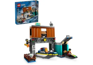 Lego 60417  City  Polizeischnellboot und Ganovenversteck
