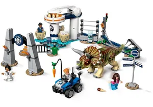Lego 75937  Jurassic World  Triceratops-Randale