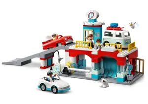 Lego 10948 DUPLO   Parkhaus mit Autowaschanlage