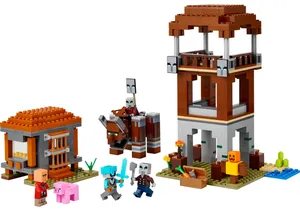 Lego 21278  Minecraft  Ein Verwüster am Plünderer-Außenposten