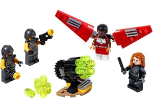Lego 40418  Avengers  Falcon und Black Widow machen gemeinsame Sache