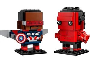 Lego 40668 BrickHeadz Marvel  Captain America & Red Hulk