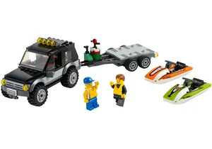 Lego 60058  City  Geländewagen mit Wasserfahrzeugen