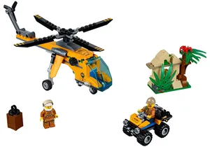 Lego 60158  City  Dschungel-Frachthubschrauber