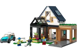 Lego 60398  City  Familienhaus mit Elektroauto