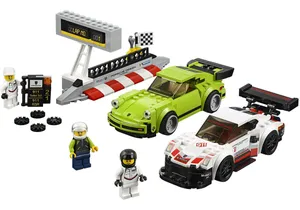 Lego 75888  Speed Champions  Porsche 911 RSR & Porsche 911 Turbo