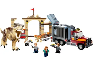 Lego 76948  Jurassic World  T. Rex & Atrociraptor: Dinosaurier-Ausbruch