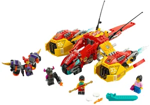 Lego 80008  Monkie Kid  Mokie Kids Wolken-Jet