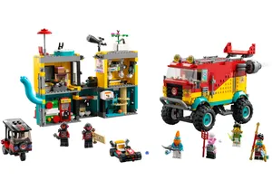 Lego 80038  Monkie Kid  Monkie Kids Teamtransporter