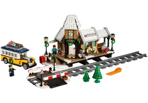 Lego 10259 Creator Expert   Winterlicher Bahnhof