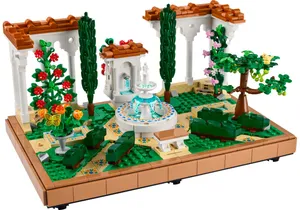 Lego 10359 Icons   Springbrunnengarten