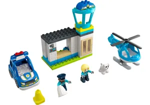 Lego 10959 DUPLO   Polizeistation mit Hubschrauber