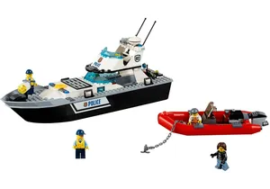 Lego 60129  City  Polizei-Patrouillen-Boot