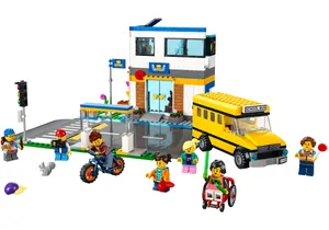 Lego 60329  City  Schule mit Schulbus