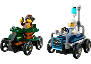 Lego 60459  City  Flugzeug vs. Krankenhausbett