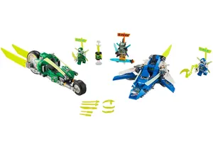 Lego 71709  Ninjago  Jay und Lloyds Power-Flitzer