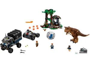 Lego 75929  Jurassic World  Carnotaurus - Flucht in der Gyrosphere