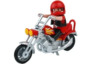 Playmobil 1000    Motorrad Chopper