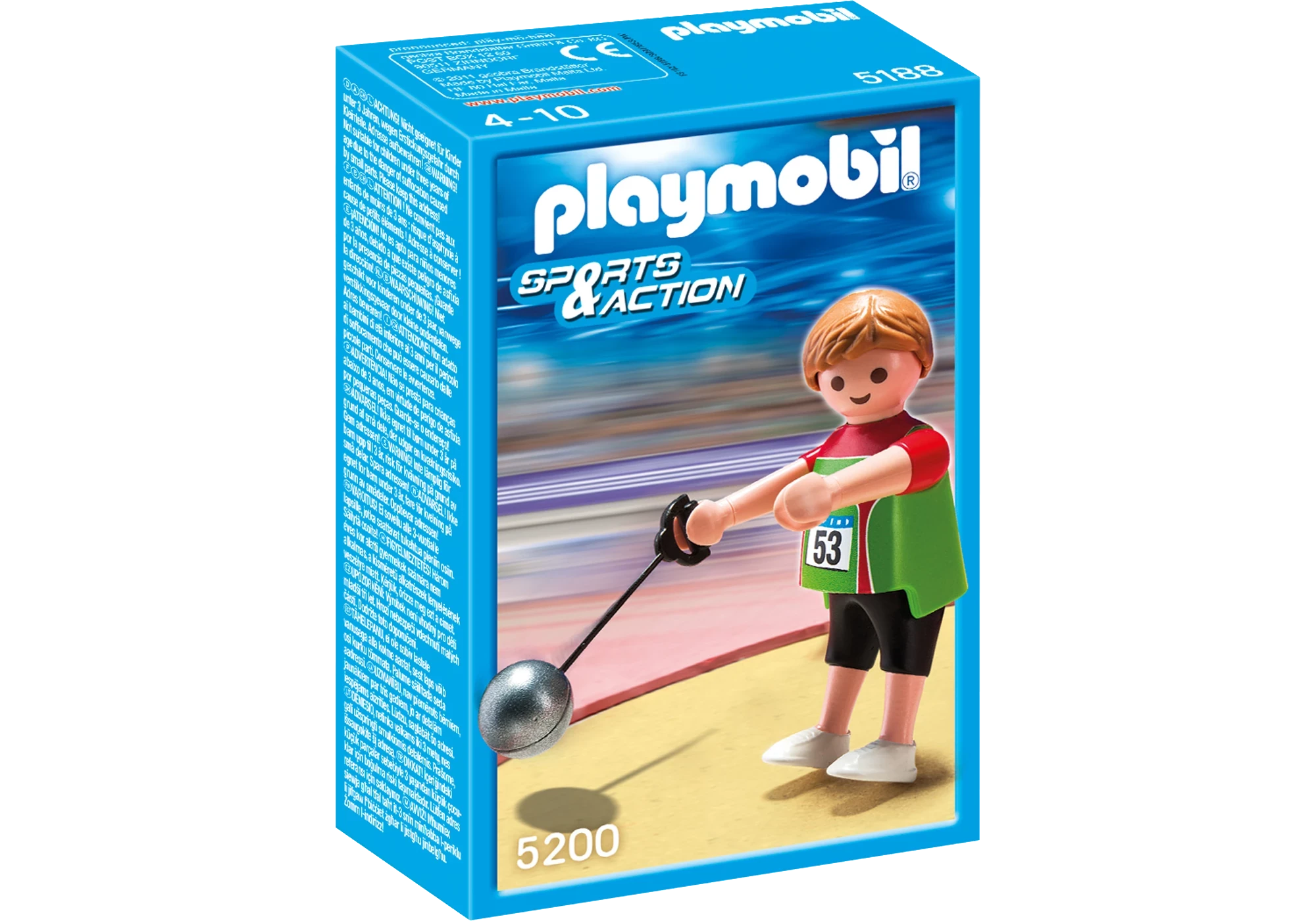 Playmobil 5200  Sports & Action  Olympia Hammerwerfer