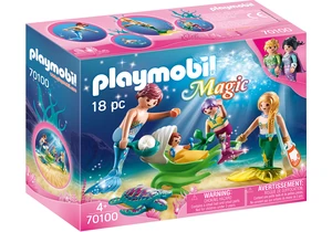 Playmobil 70100  Magic  Familie mit Muschelkinderwagen
