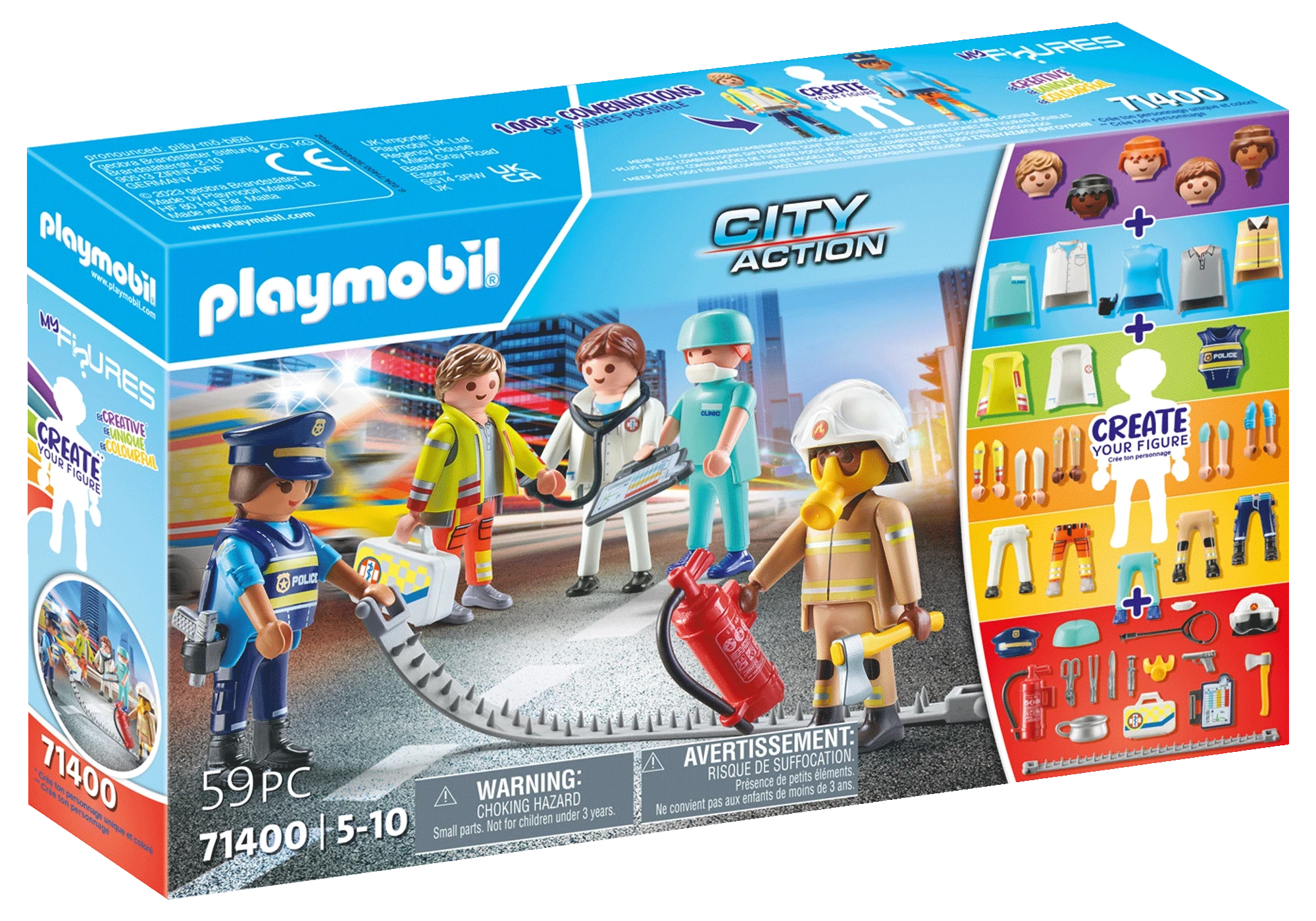 Playmobil 71400  my Figures  Rescue