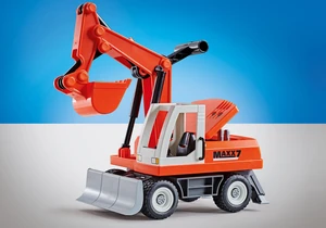 Playmobil 9800    Schaufelbagger mit Räumschild (Folienverpackung)