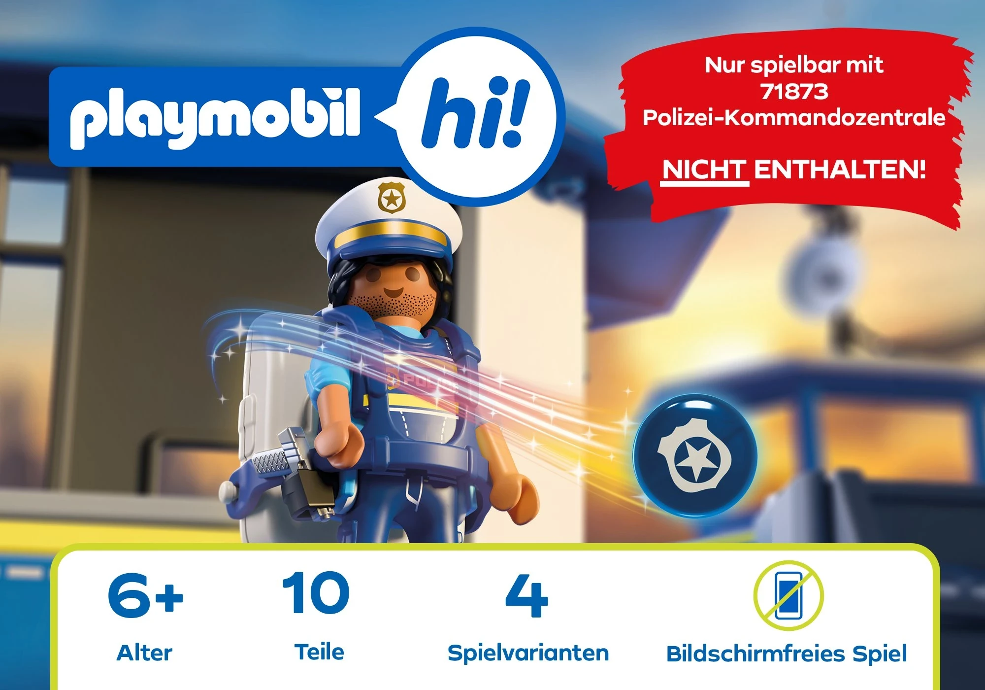 Playmobil 72401 hi! Activation Set Polizei 71873